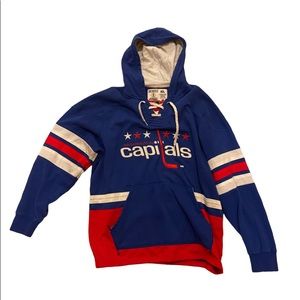 Vintage XL Washington Capitals Hoodie/Jersey